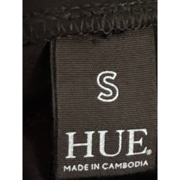 HUE JEAN-LIKE SHAPING PULL ON LEGGINGS IN BLACK NWOT WOMEN'S‎ SIZE SMALL - Picture 7 of 8